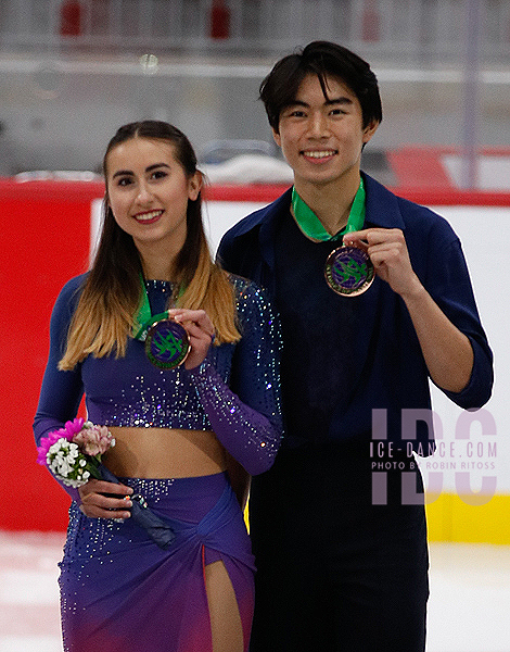 Bronze - Katarina Wolfkostin & Jeffrey Chen (USA)