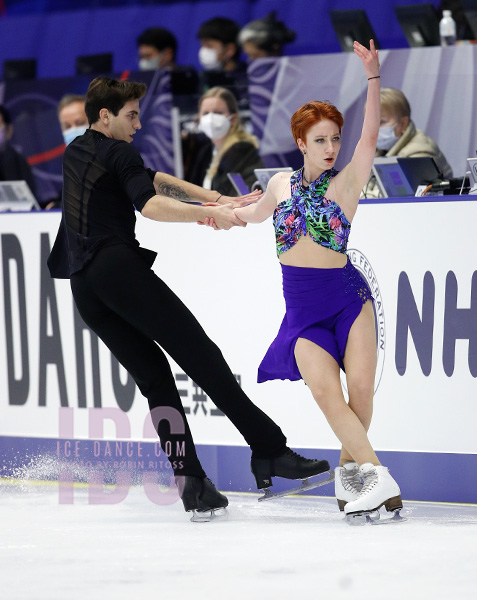 Evgeniia Lopareva & Geoffrey Brissaud (FRA)