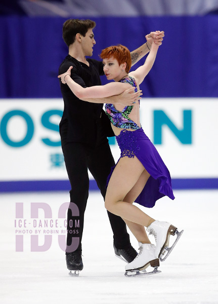 Evgeniia Lopareva & Geoffrey Brissaud (FRA)