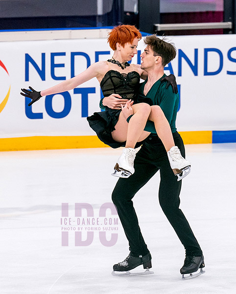 Evgeniia Lopareva & Geoffrey Brissaud (FRA)