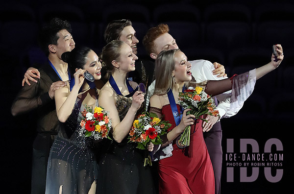 The medalists