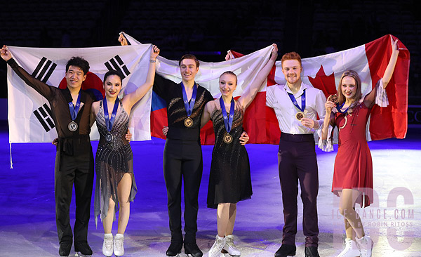 The medalists