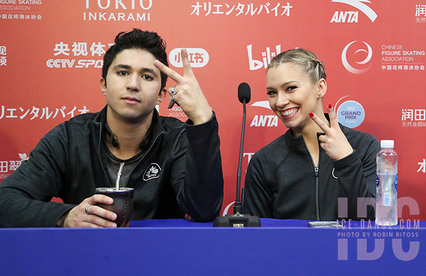 FD Press Conference - Lajoie & Lagha (CAN)