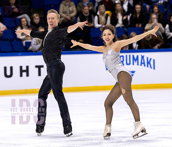 Yuka Orihara & Juho Pirinen (FIN)