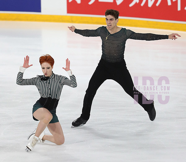 Evgeniia Lopareva & Geoffrey Brissaud (FRA)