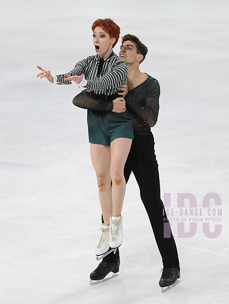 Evgeniia Lopareva & Geoffrey Brissaud (FRA)