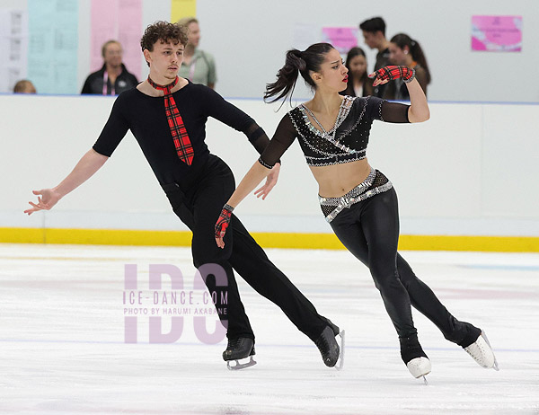 Celina Fradji & Jean-Hans Fourneaux (FRA)