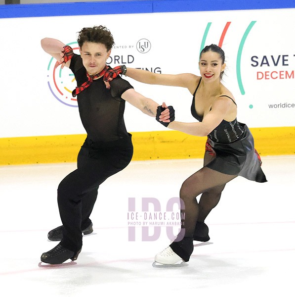 Celina Fradji & Jean-Hans Fourneaux (FRA)