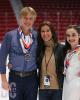 Flores & Desyatov with coach Elena Dostatni