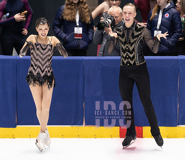 Yuka Orihara & Juho Pirinen (FIN)