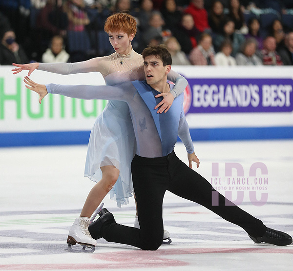 Evgeniia Lopareva & Geoffrey Brissaud (FRA)