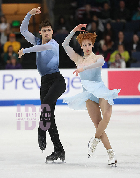 Evgeniia Lopareva & Geoffrey Brissaud (FRA)