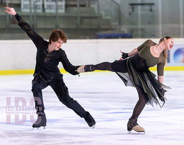 Sofiia Beznosikova & Max Leleu (BEL)