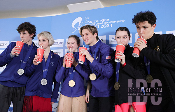 The medalists