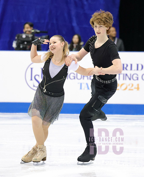 Sofiia Beznosikova & Max Leleu (BEL)