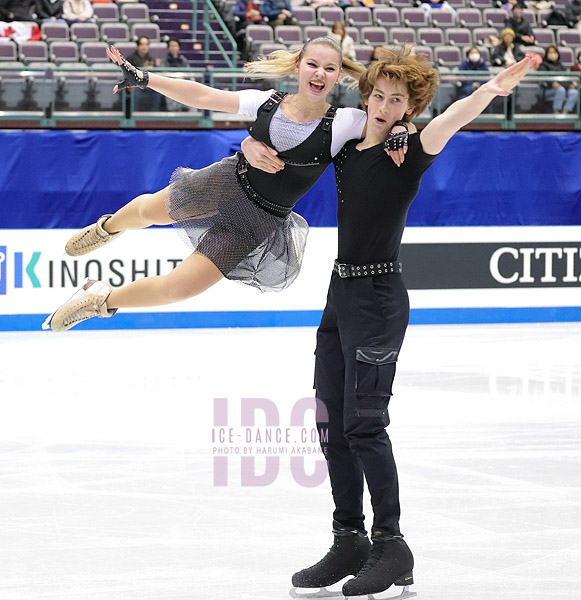 Sofiia Beznosikova & Max Leleu (BEL)