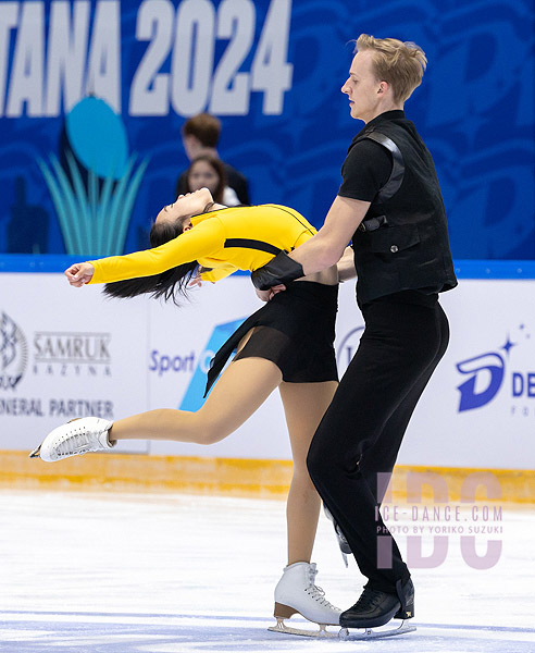 Maxine Weatherby & Oleksandr Kolosovskyi (AZE)