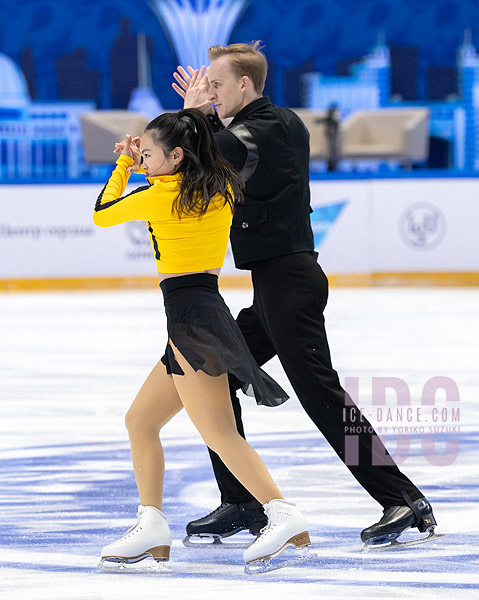 Maxine Weatherby & Oleksandr Kolosovskyi (AZE)