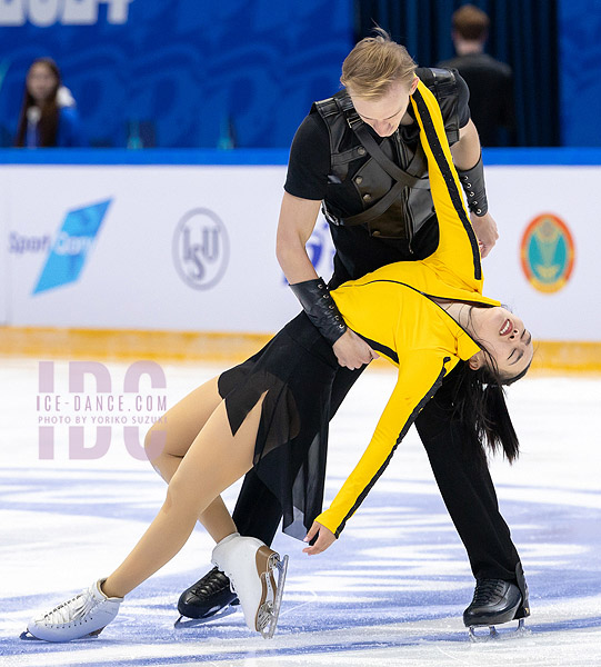 Maxine Weatherby & Oleksandr Kolosovskyi (AZE)