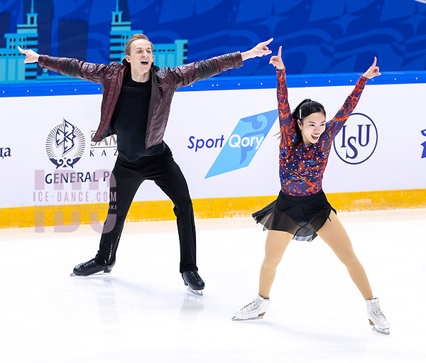 Maxine Weatherby & Oleksandr Kolosovskyi (AZE)