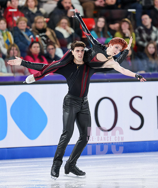 Evgeniia Lopareva & Geoffrey Brissaud (FRA)