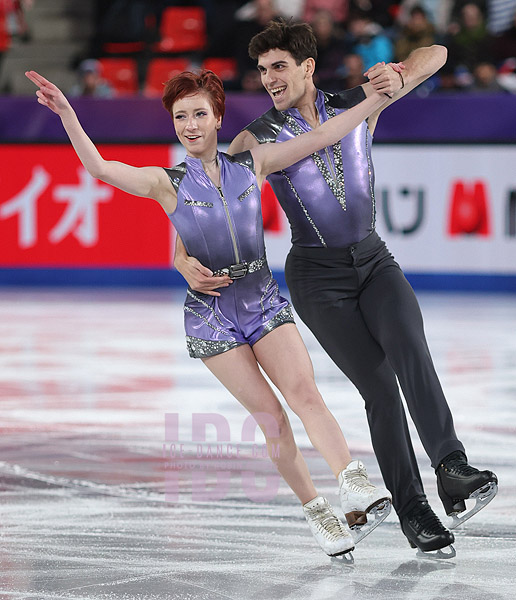 Evgeniia Lopareva & Geoffrey Brissaud (FRA)