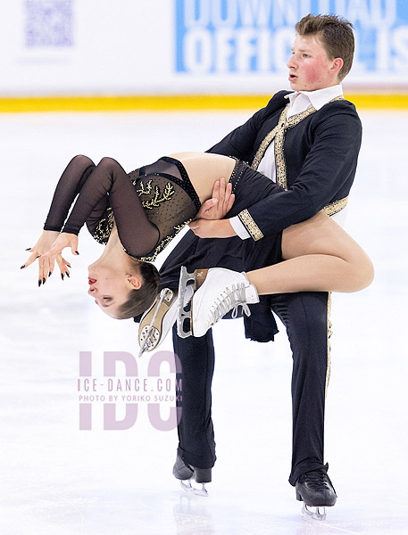 Sofiia Rekunova & Denys Fediankin  (UKR)