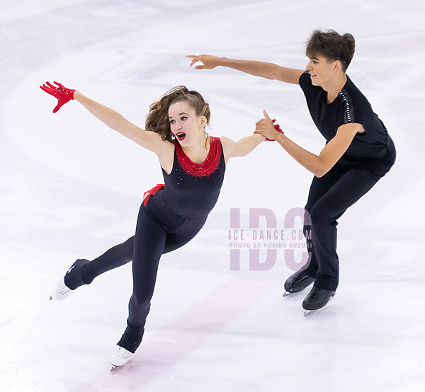 Arina Beljajeva & Frederick Merilo  (EST)