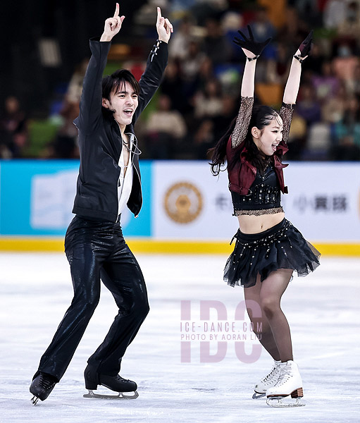 Sara Kishimoto & Atsuhiko Tamura (JPN)