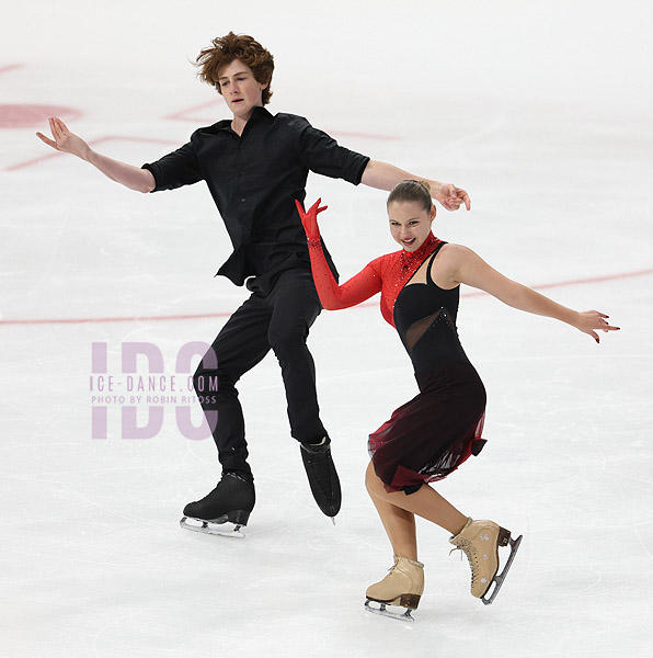 Sofia Beznosikova & Max Leleu (BEL)