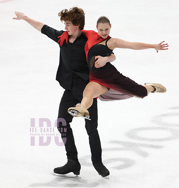 Sofia Beznosikova & Max Leleu (BEL)