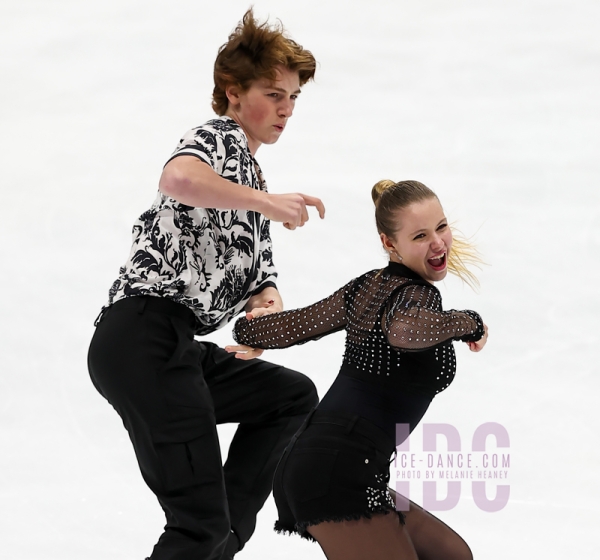 Sofia Beznosikova & Max Leleu (BEL)