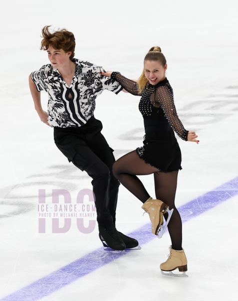 Sofia Beznosikova & Max Leleu (BEL)