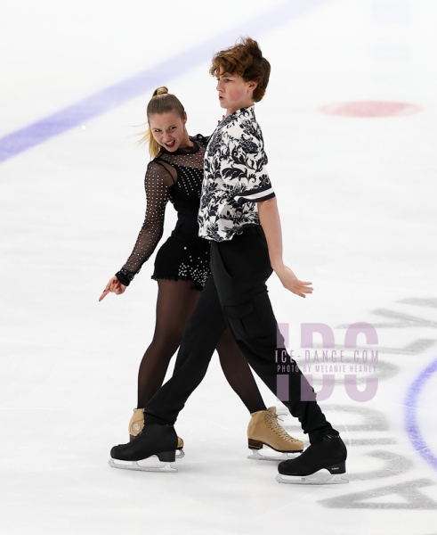 Sofia Beznosikova & Max Leleu (BEL)