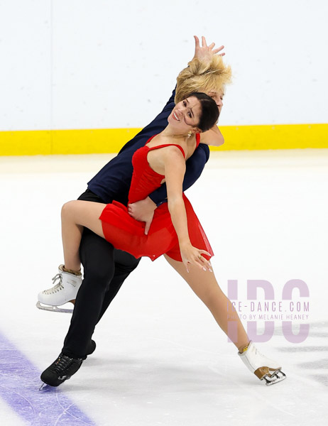 Zoe Larson & Andrii Kapran (UKR)