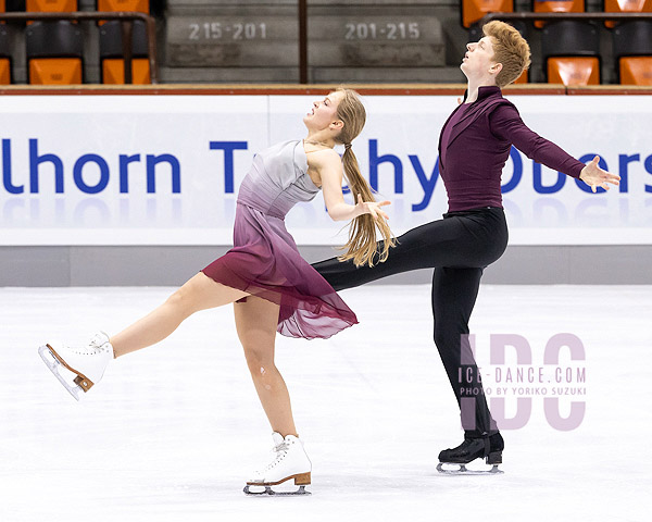 Olexandra Borysova & Aaron Freeman (POL)