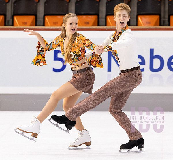 Olexandra Borysova & Aaron Freeman (POL)