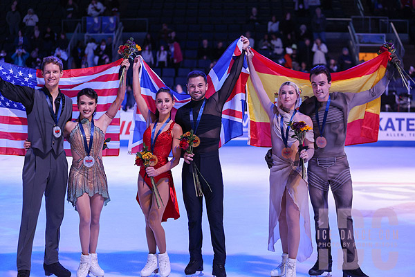 The medalists