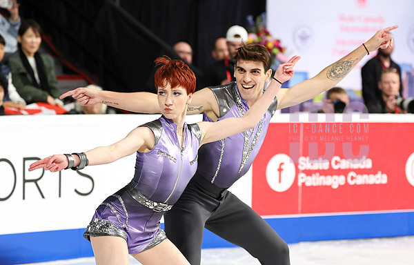 Evgeniia Lopareva & Geoffrey Brissaud (FRA)