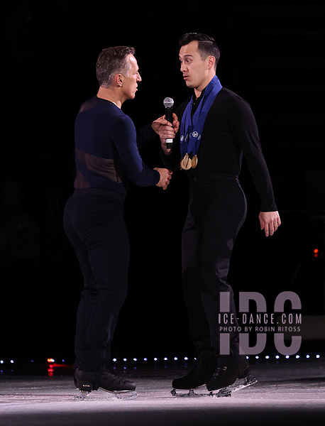 Elvis Stojko and Patrick Chan