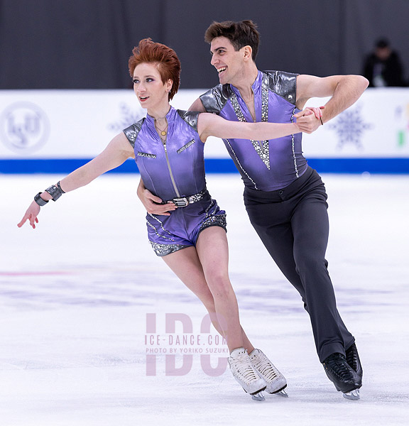 Evgeniia Lopareva & Geoffrey Brissaud (FRA)