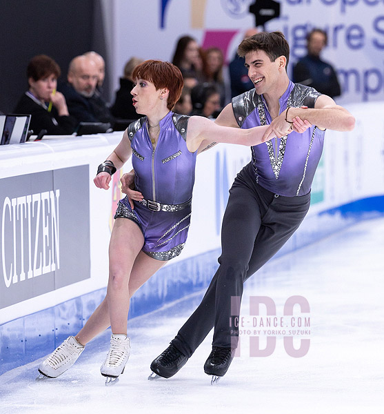 Evgeniia Lopareva & Geoffrey Brissaud (FRA)