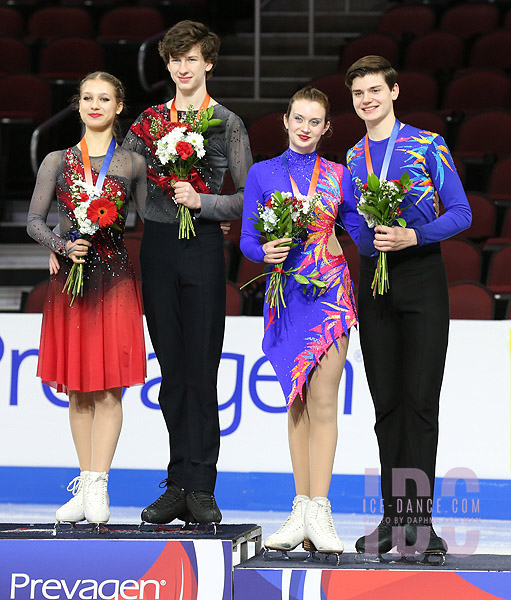 Feige & Middlekauff (bronze) and Clara Fugate & Warren Fugate (pewter)