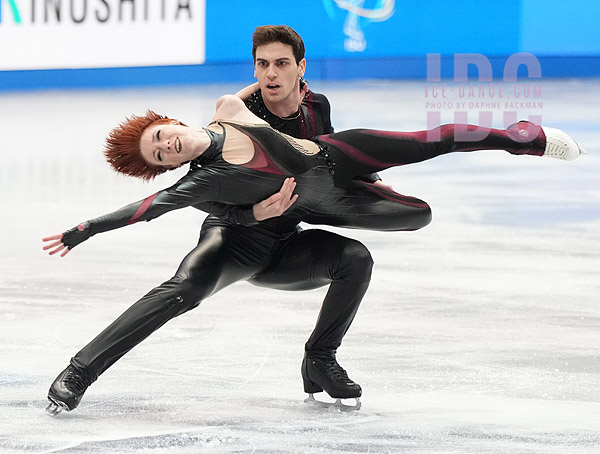Evgeniia Lopareva & Geoffrey Brissaud (FRA)