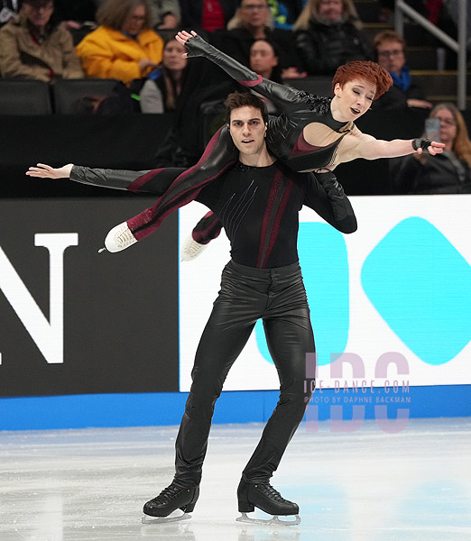 Evgeniia Lopareva & Geoffrey Brissaud (FRA)