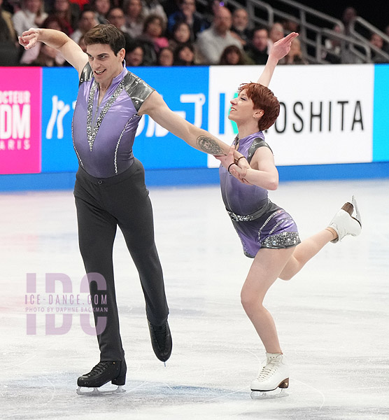 Evgeniia Lopareva & Geoffrey Brissaud (FRA)