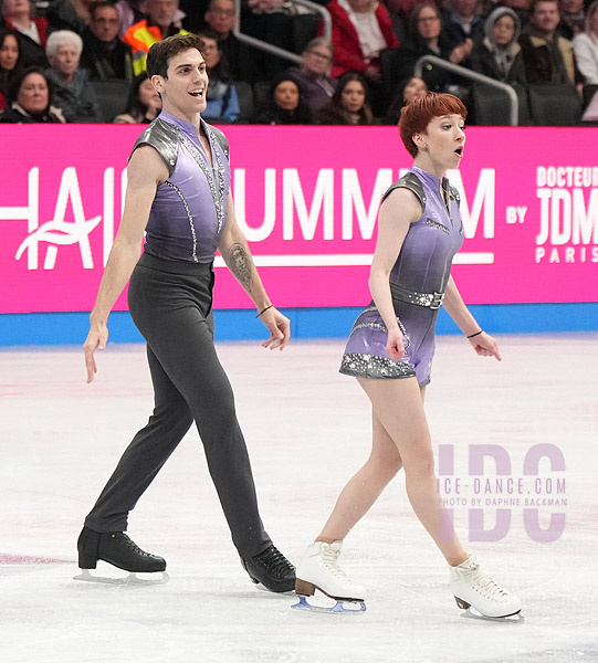 Evgeniia Lopareva & Geoffrey Brissaud (FRA)