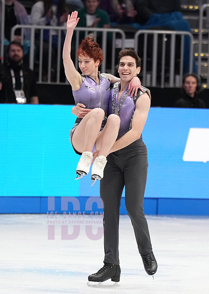 Evgeniia Lopareva & Geoffrey Brissaud (FRA)