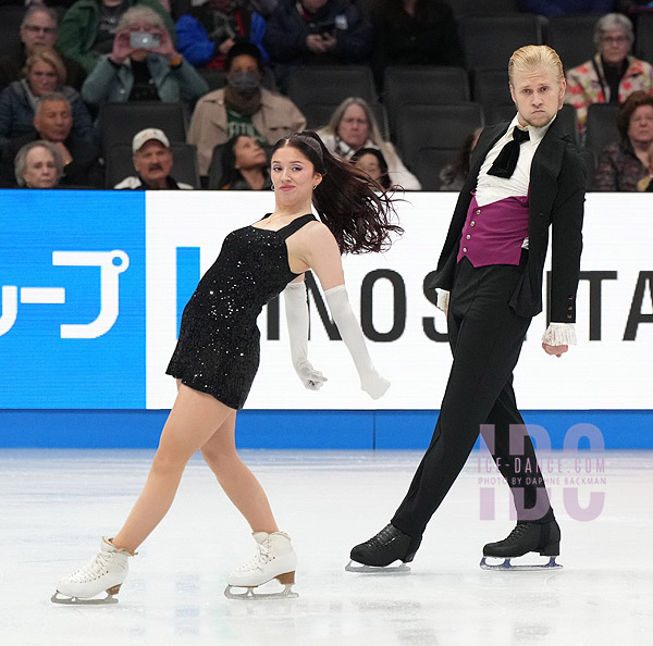 Zoe Larson & Andrii Kapran (UKR)