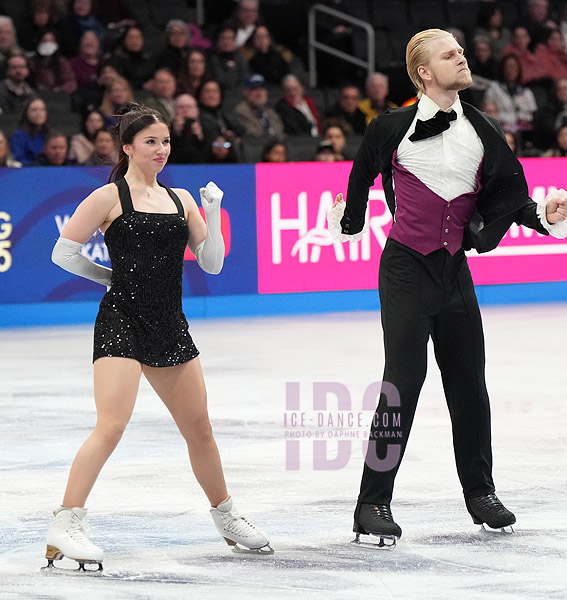 Zoe Larson & Andrii Kapran (UKR)